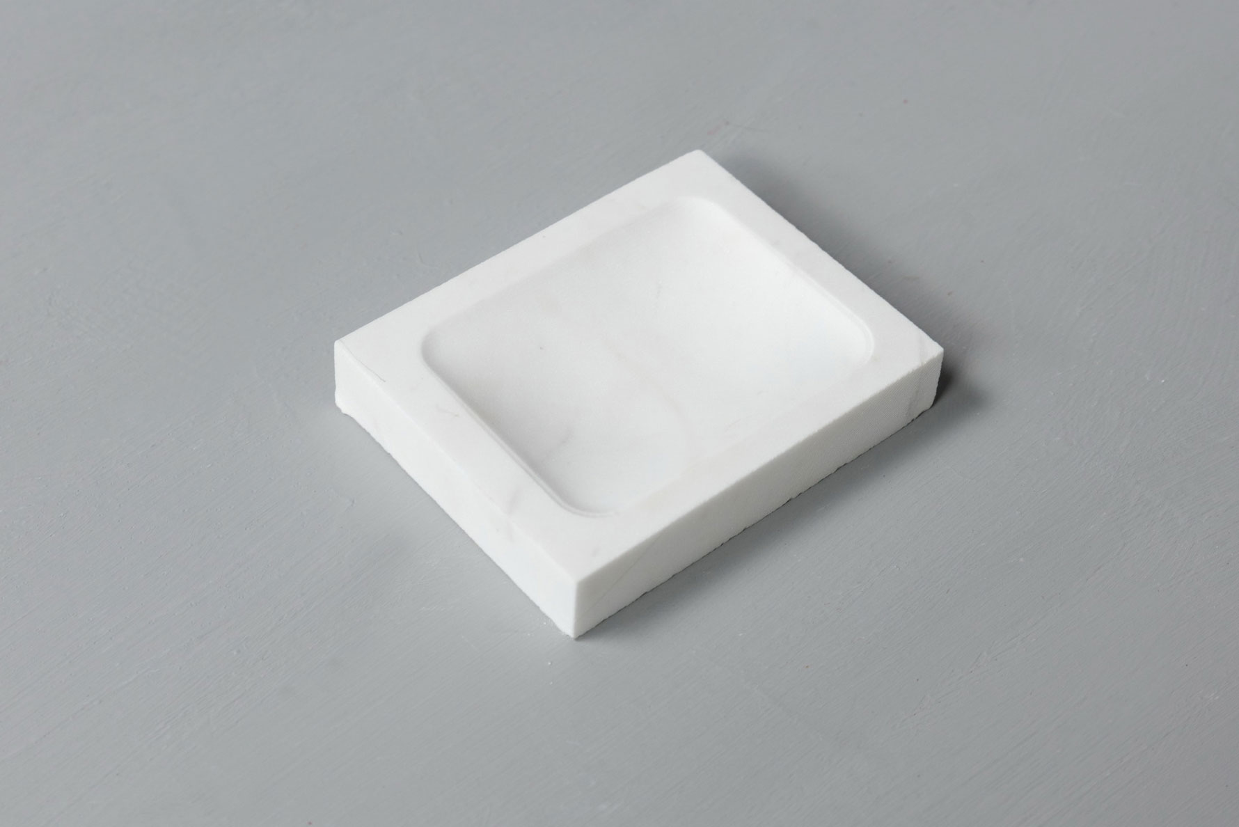 White Soap Holder marble