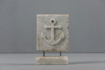 Anchor marble art